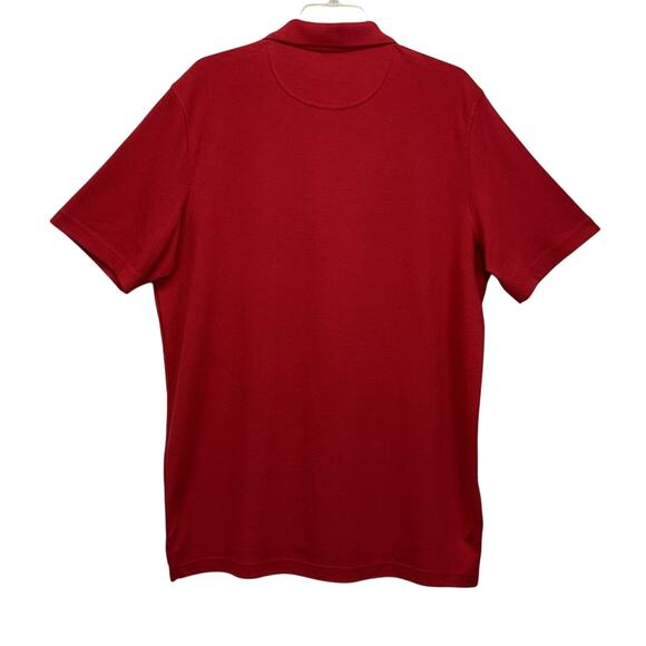 Croft & Barrow Polo Men's Lg Red Athleisure Golf Sports Travel Vacation Casual - Picture 9 of 9